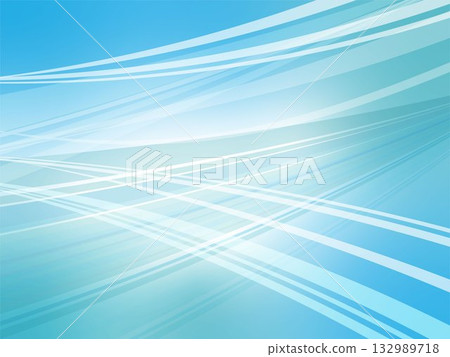 清爽的淺藍色波浪背景素材 清爽的淺藍色波浪背景素材 132989718