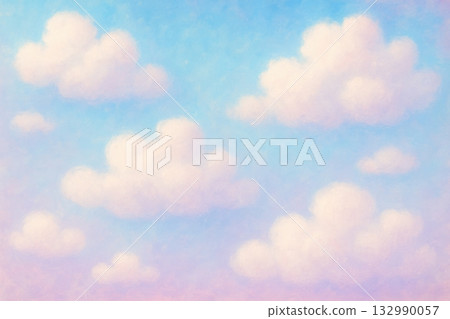Soft dreamy cloud background Soft dreamy cloud background 132990057