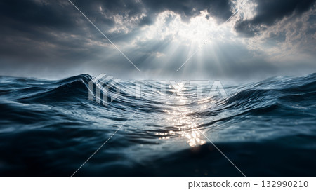 Sea after the storm 132990210