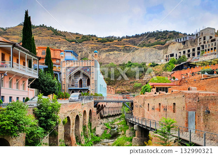 Abanotubani ancient district, Tbilisi old town Abanotubani ancient district, Tbilisi old town 132990321