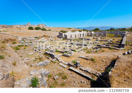 Miletus Archaeological Site near Didim city in Turkey 132990739