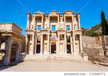 Ephesus ancient greek city is located in Izmir Province in Turkey Ephesus ancient greek city is located in Izmir Province in Turkey 132990771