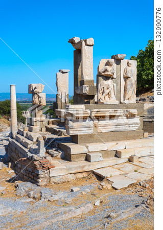 Ephesus ancient greek city is located in Izmir Province in Turkey 132990776
