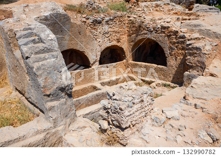 Ephesus Cave of the Seven Sleepers is located in Izmir Province in Turkey 132990782