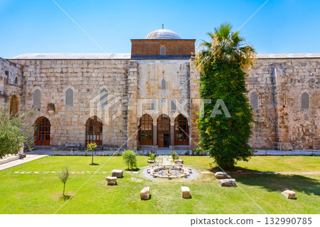 Isa Bey Mosque near Ephesus in Selcuk city in Turkey Isa Bey Mosque near Ephesus in Selcuk city in Turkey 132990785