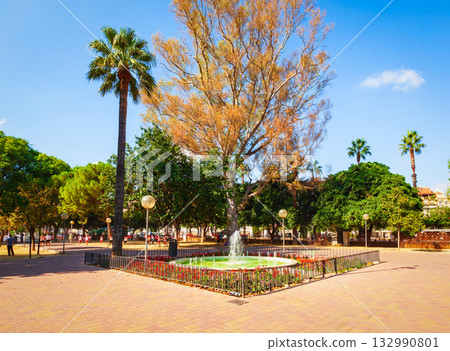 Huerto de Los Cipreses public park in Murcia Huerto de Los Cipreses public park in Murcia 132990801
