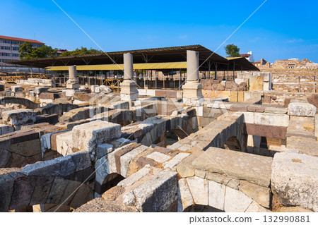 The Agora of Smyrna in Izmir city in Turkey 132990881