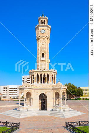 Izmir Clock Tower at Konak square in Izmir city, Turkey Izmir Clock Tower at Konak square in Izmir city, Turkey 132990891