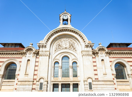 Central Sofia Market facade view in Bulgaria 132990898