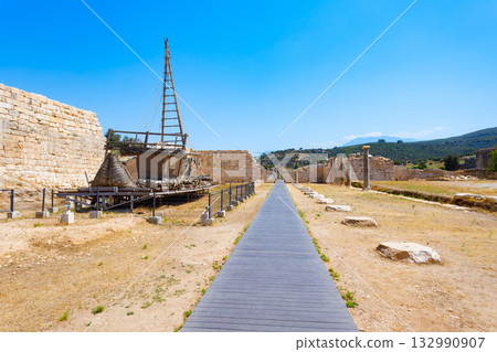 Patara ancient city in Antalya Province, Turkey 132990907