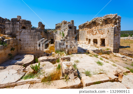 Patara ancient city in Antalya Province, Turkey 132990911