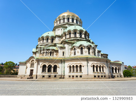 St. Alexander Nevsky Cathedral in Sofia, Bulgaria 132990983