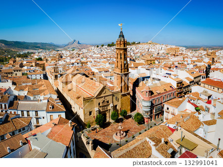 Saint Sebastian Parish Church in Antequera city, Spain 132991041