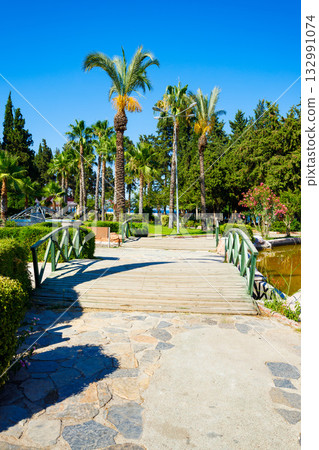 Kugulu public park in Kemer in Turkey 132991074
