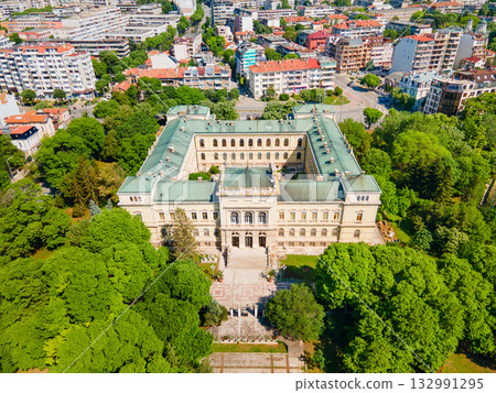 Varna Archaeological Museum aerial panoramic view, Bulgaria Varna Archaeological Museum aerial panoramic view, Bulgaria 132991295
