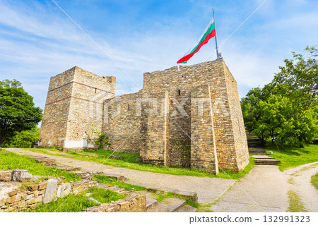 Palace ruins at the Tsarevets Fortress in Veliko Tarnovo 132991323