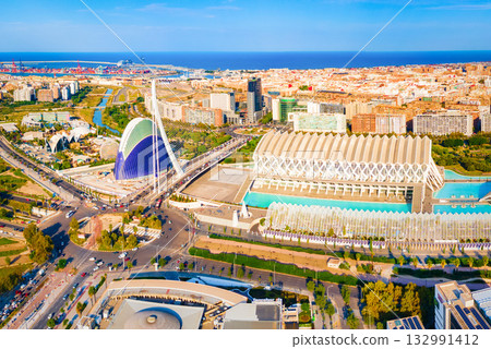 The City of Arts and Sciences in Valencia, Spain 132991412