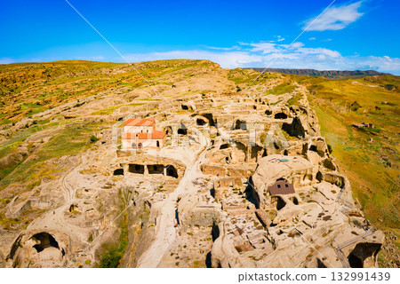 Uplistsikhe ancient rock town in Georgia 132991439