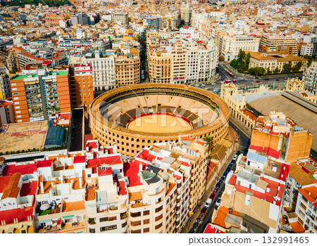 Plaza de Toros is a bullring in Valencia 132991465