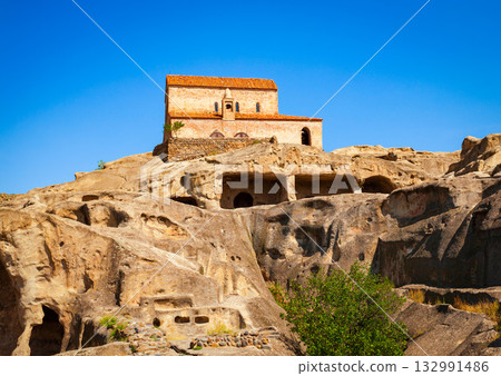 Uplistsikhe ancient rock town in Georgia 132991486