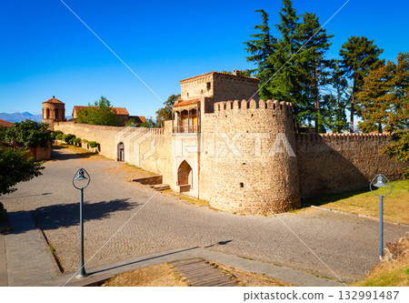 Telavi old town in Georgia 132991487