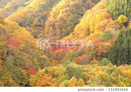 Shinshu Matsukawa Valley Takai Bridge Shinshu Matsukawa Valley Takai Bridge 132991640