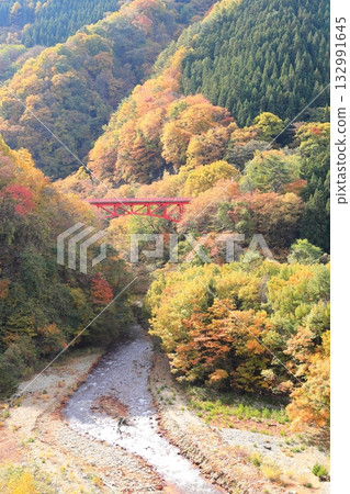 Shinshu Matsukawa Valley Takai Bridge 132991645