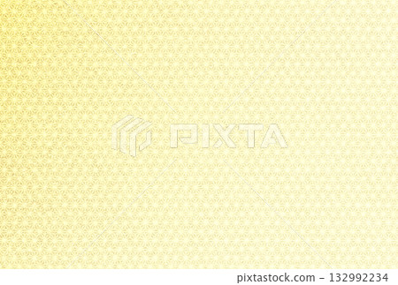背景圖 11b：精緻閃亮的淺金色圖案，上面疊加了麻葉圖案。 132992234