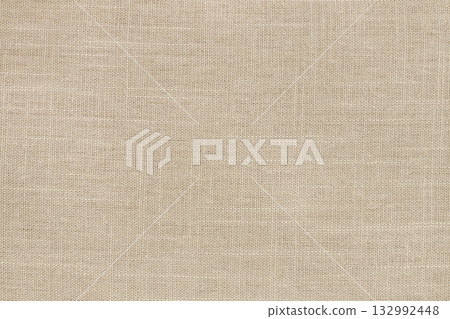 Brown linen fabric texture background, seamless pattern of natural textile. 132992448