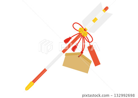 Ema illustration material 132992698