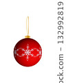 Red ornament illustration 132992819