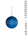 Blue ornament illustration 132992820