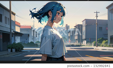 Girls in the street 132992841