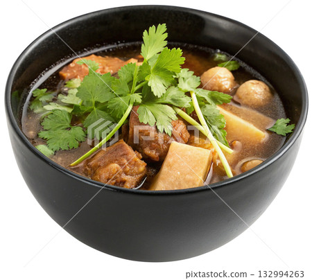 Stewed Eggs and Tofu 132994263