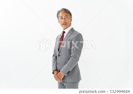 Business senior male portrait 132994684