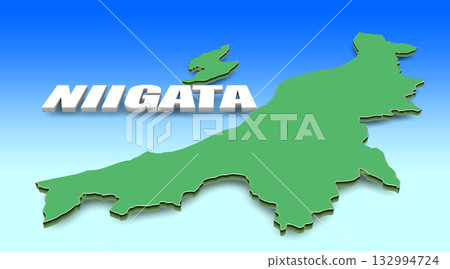 新潟縣地圖和文字資料 新潟縣地圖和文字資料 132994724