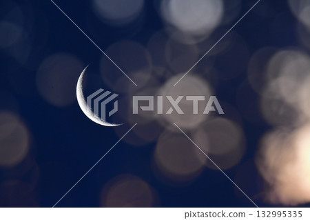 Moon in the sky, Patagonia, Argentina Moon in the sky, Patagonia, Argentina 132995335