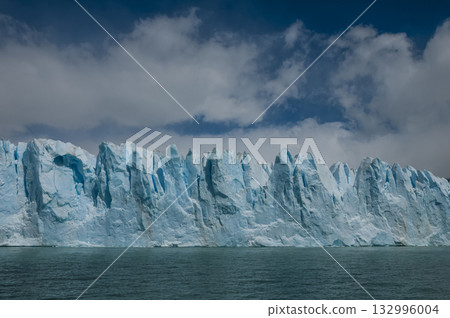 Perito Moreno Glacier, Los Glaciares National Park, Santa Cruz Province, Patagonia Argentina. Perito Moreno Glacier, Los Glaciares National Park, Santa Cruz Province, Patagonia Argentina. 132996004