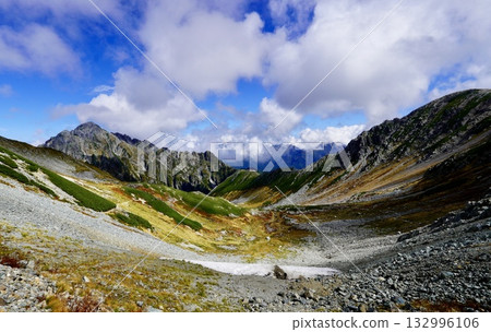 Climbing Mt. Norikura in autumn 132996106