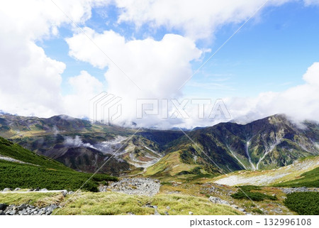 Climbing Mt. Norikura in autumn 132996108
