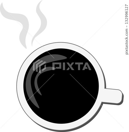Coffee cup hot coffee 132996127