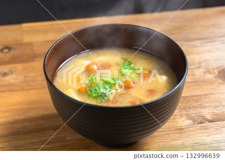Nanpo miso soup Nanpo miso soup 132996639