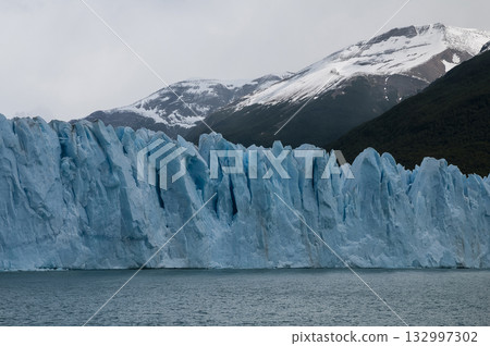 Perito Moreno Glacier, Los Glaciares National Park, Santa Cruz Province, Patagonia Argentina. 132997302