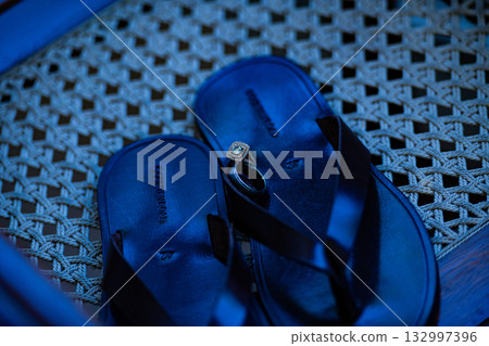 Ring jewellery ornamental round fingers hand diamond weddings silver gold 132997396