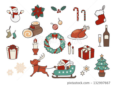聖誕節材料集 132997667