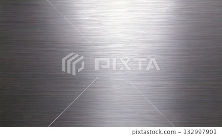 Closeup view of a brushed silver surface 132997901