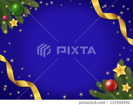 聖誕節背景圖 A-4 132998840