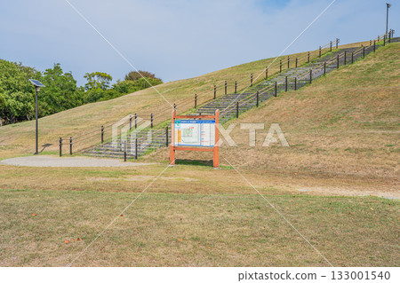 濱松市(靜岡縣)遠州灘海濱公園的景色 濱松市(靜岡縣)遠州灘海濱公園的景色 133001540