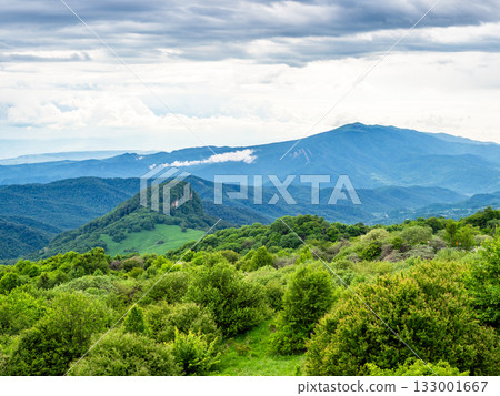 view of mountains from Gombori Mountain pass view of mountains from Gombori Mountain pass 133001667