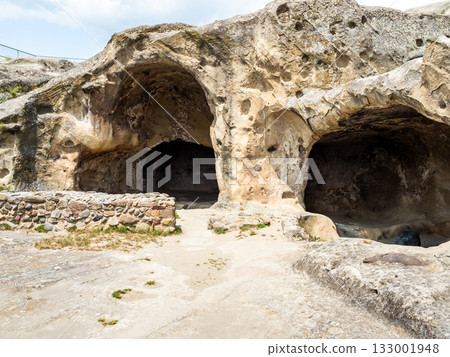 residential cave in Uplistsikhe Cave Town, Georgia 133001948